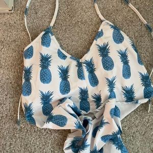 Blue Pineapple Kortni Jeane Top